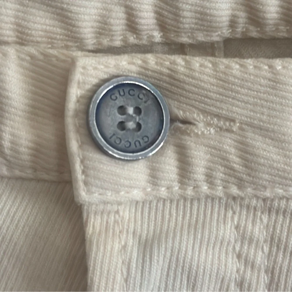 New authentic Gucci luxury designer men’s corduroy pants sz 38 IT 52 Display